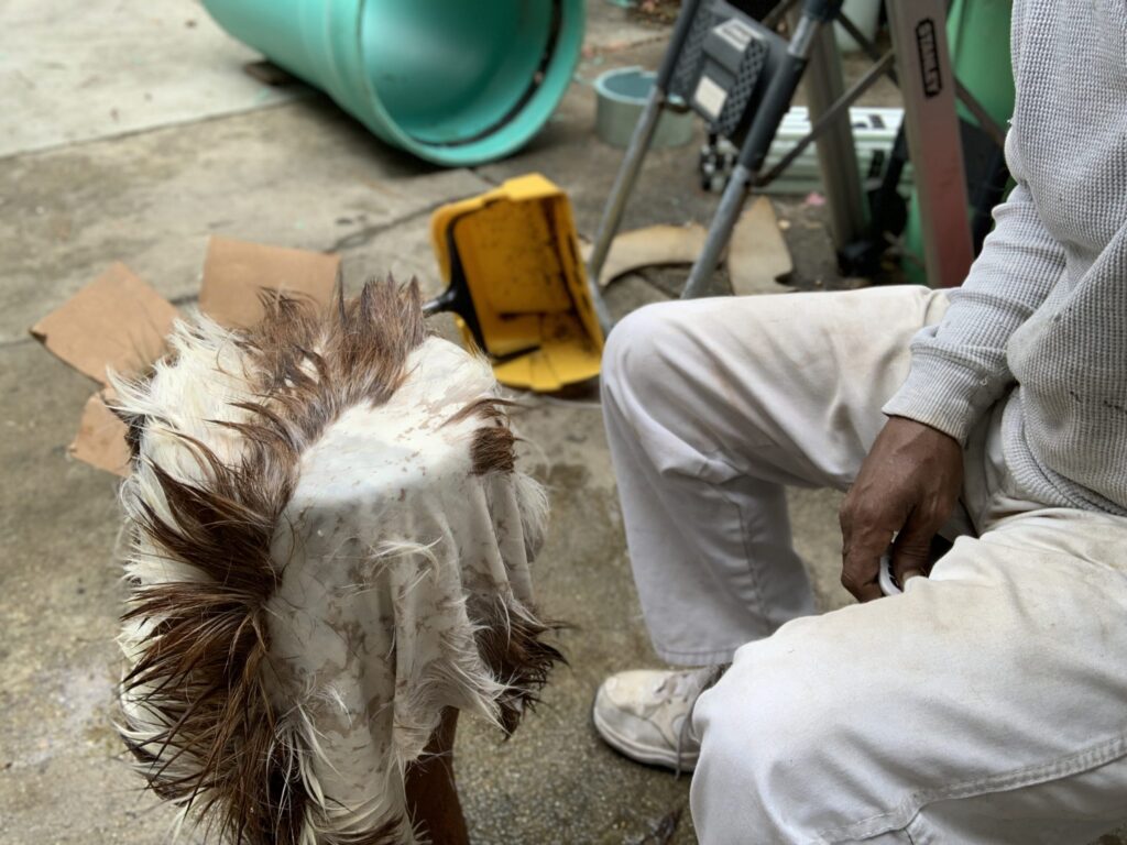 Drum repair work 3