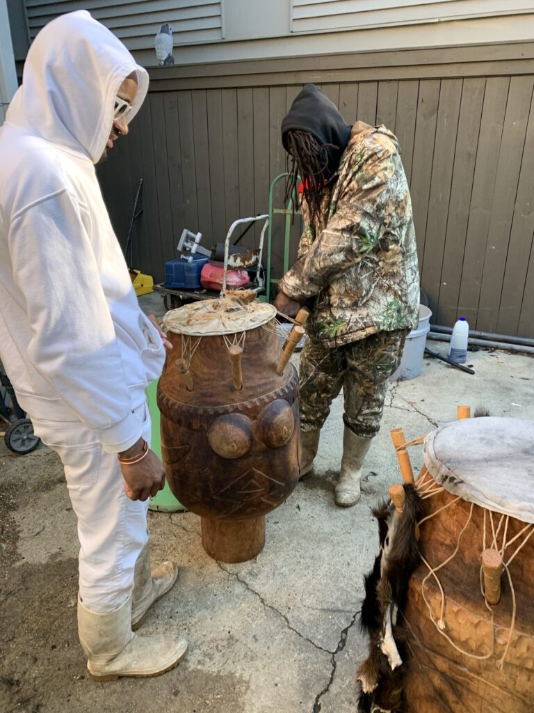 Drum repair work 5